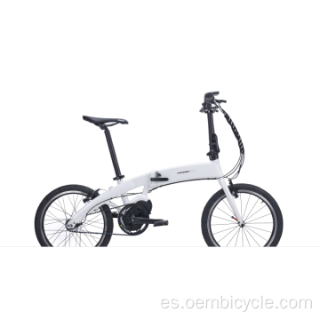 Bicicleta eléctrica plegable de 20 pulgadas 250W 36V 9AH